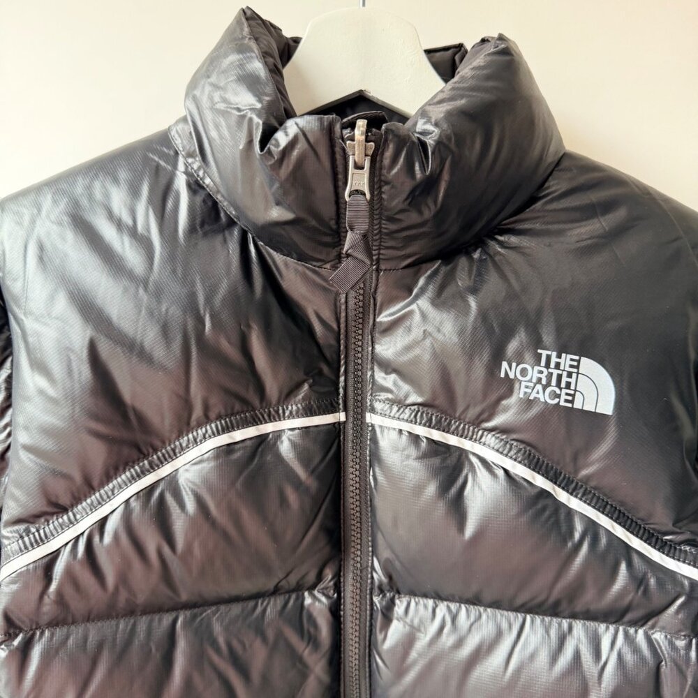 The North Face TNF 2000 Retro Nuptse 700 Down Puffer Jacket Black Women’s, Size - Picture 4 of 15